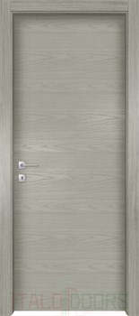 Межкомнатная дверь Wall Rovere RAL 7023 Spazzolato - фото 43443