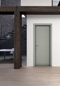 Межкомнатная дверь Wall Laccato Tortora Spazzolato - фото 43490