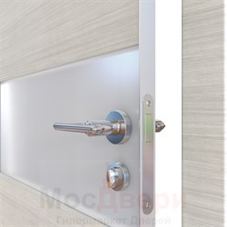 Межкомнатная дверь с шумоизоляцией Rw 31dB Prima M901 Беленый дуб LACOBEL Матовый - фото 50643