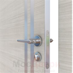 Межкомнатная дверь с шумоизоляцией Rw 31dB Prima M906 Беленый Дуб - фото 50745