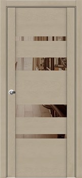 Межкомнатная дверь Profil 2.58RST Стоун Зеркало Бронза - фото 51215