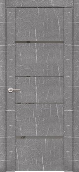 Межкомнатная дверь Profil 2.83RTM Серый Мрамор Зеркало Грей - фото 51295