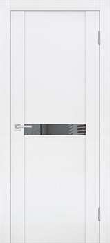 Межкомнатная дверь Profil 2.43SNT Белый матовый LACOBEL Зеркало - фото 51719