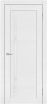 Межкомнатная дверь Profil 2.71SNT Сильвер матовый LACOBEL Белый - фото 51723
