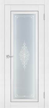 Межкомнатная дверь Profil 2.56SNT Сильвер матовый Кристалл - фото 51725