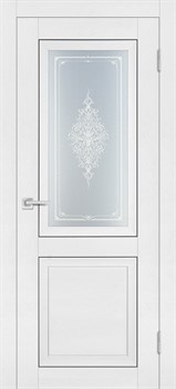 Межкомнатная дверь Profil 2.74SNT Сильвер матовый Кристалл - фото 51727