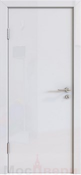 Межкомнатная дверь с шумоизоляцией Rw 31dB Prima GL900 Белый Люкс - фото 55082