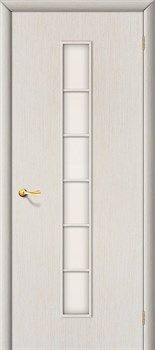 Межкомнатная дверь DF 2С Беленый дуб Сатинато - фото 55259