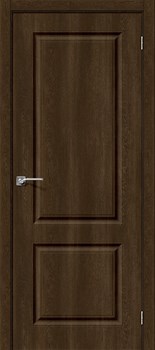 Межкомнатная дверь S-12 Дарк барнвуд - фото 55550