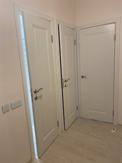 Дверь пенал Fortezza Bianco Matelux - фото 55935