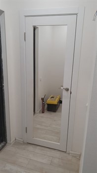 Межкомнатная дверь Profil 110DU Аляска Зеркало - фото 56001