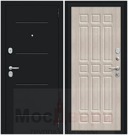 Входная дверь ML-1 Черный бархат / Капучино - фото 56166