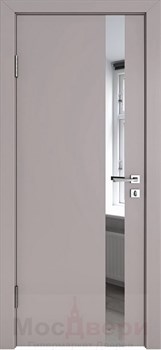 Дверь звукоизоляционная Rw 42dB Prima GL907 Стоун Зеркало - фото 56321