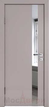 Межкомнатная дверь с шумоизоляцией Rw 31dB Prima GL907 Стоун Зеркало - фото 56406