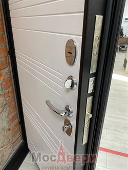 Входная дверь Dublin Дуб Нуар / Бьянко - фото 56660