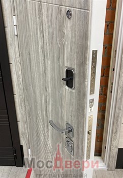 Входная дверь Inger Дуб Серый / Белая Эмаль - фото 56725