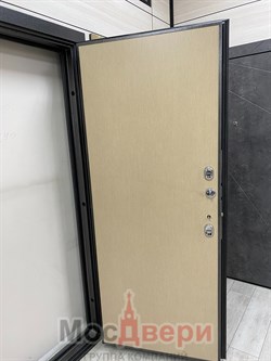 Входная дверь ThermoSafe Антик серебристый / Венге - фото 56903