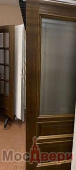 Дверь из массива Оксфорд-D Дуб Винтаж Кристалл - фото 56935