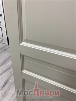 Дверь из массива ольхи Бостон Белый Классик - фото 56947