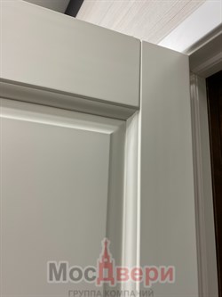 Дверь из массива ольхи Бостон Белый Классик - фото 56948