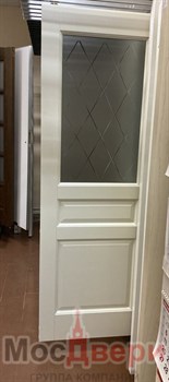 Межкомнатная дверь Бостон Белый Классик Мателюкс - фото 56949