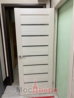 Межкомнатная дверь Profil 98RXU Ясень Жасмин Мателюкс - фото 57049