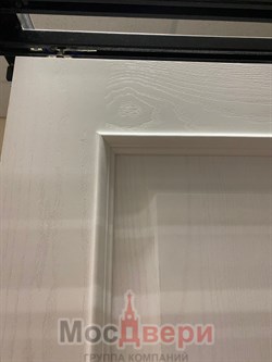 Межкомнатная дверь Корфу Дуб Жемчужный глухая - фото 57056