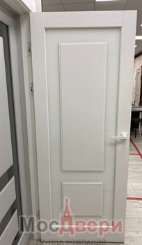 Межкомнатная дверь Profil 2.65RTN Монблан LACOBEL Белый - фото 57144