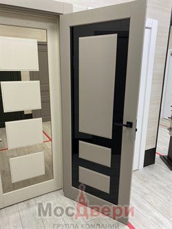 Раздвижная дверь Profil 2.64RTN Крем Зеркало Бронза - фото 57156