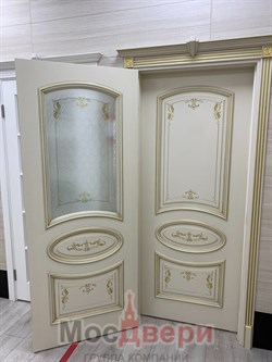 Межкомнатная дверь Genoa Avorio Oro - фото 57165