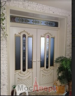 Двустворчатая дверь Амаззони Аворио Оро Дисегно - фото 57184