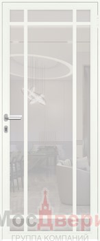 Алюминиевая дверь AG Loft 705 Bianco RAL 9016 Matelux - фото 57218
