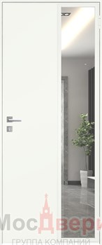 Алюминиевая дверь AG Intarsio 815 Bianco RAL 9016 Transparent - фото 57248