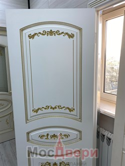 Межкомнатная дверь Аурелия Бьянко Оро - фото 57281