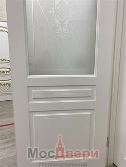 Межкомнатная дверь Bellagio Bianco Matelux Ромб - фото 57298 Межкомнатная дверь Bellagio Bianco Matelux Ромб - фото 57298