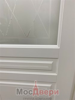 Межкомнатная дверь Bellagio Bianco Matelux Ромб - фото 57300 Межкомнатная дверь Bellagio Bianco Matelux Ромб - фото 57300