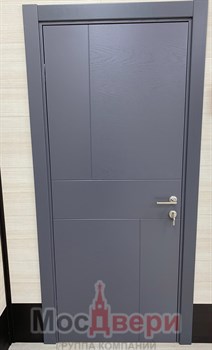 Межкомнатная дверь Аргос Дуб Полярный глухая - фото 57338