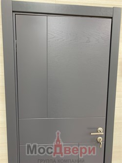 Межкомнатная дверь Аргос Дуб Полярный глухая - фото 57339