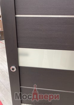 Межкомнатная дверь Profil 41RTX Венге Темный Мателюкс - фото 57394