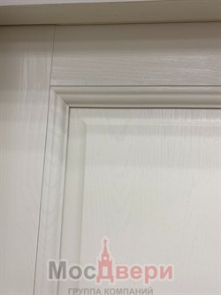 Межкомнатная дверь Profil 90RNS Пекан Белый Сатинат Светлый - фото 57488