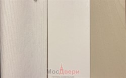 Межкомнатная дверь Profil 90RNS Монблан Сатинат Светлый - фото 57509