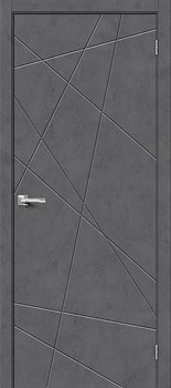 Межкомнатная дверь G-5 Бетон темный - фото 58219