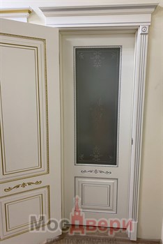 Межкомнатная дверь Soprana Avorio Oro Satinato - фото 58290