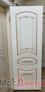 Межкомнатная дверь Chianti Bianco Oro глухая - фото 58294