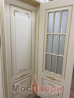 Межкомнатная дверь Batista Avorio Oro глухая - фото 58349 Межкомнатная дверь Batista Avorio Oro глухая - фото 58349