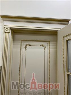 Межкомнатная дверь Batista Avorio Oro Satinato - фото 58356