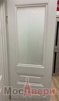 Раздвижная дверь Profil 9SU Аляска Сатинат Узор - фото 58599