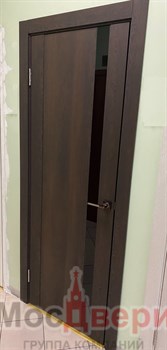 Межкомнатная дверь Profil 62SNN Дарк Браун LACOBEL Черный - фото 58610