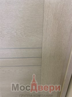 Межкомнатная дверь Profil 62SNN Дуб Тронкайс Белый LACOBEL Белый - фото 58623