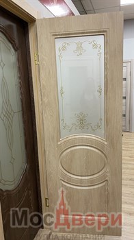 Межкомнатная дверь Profil 2.120MVS Дуб SKY Крем - фото 58845